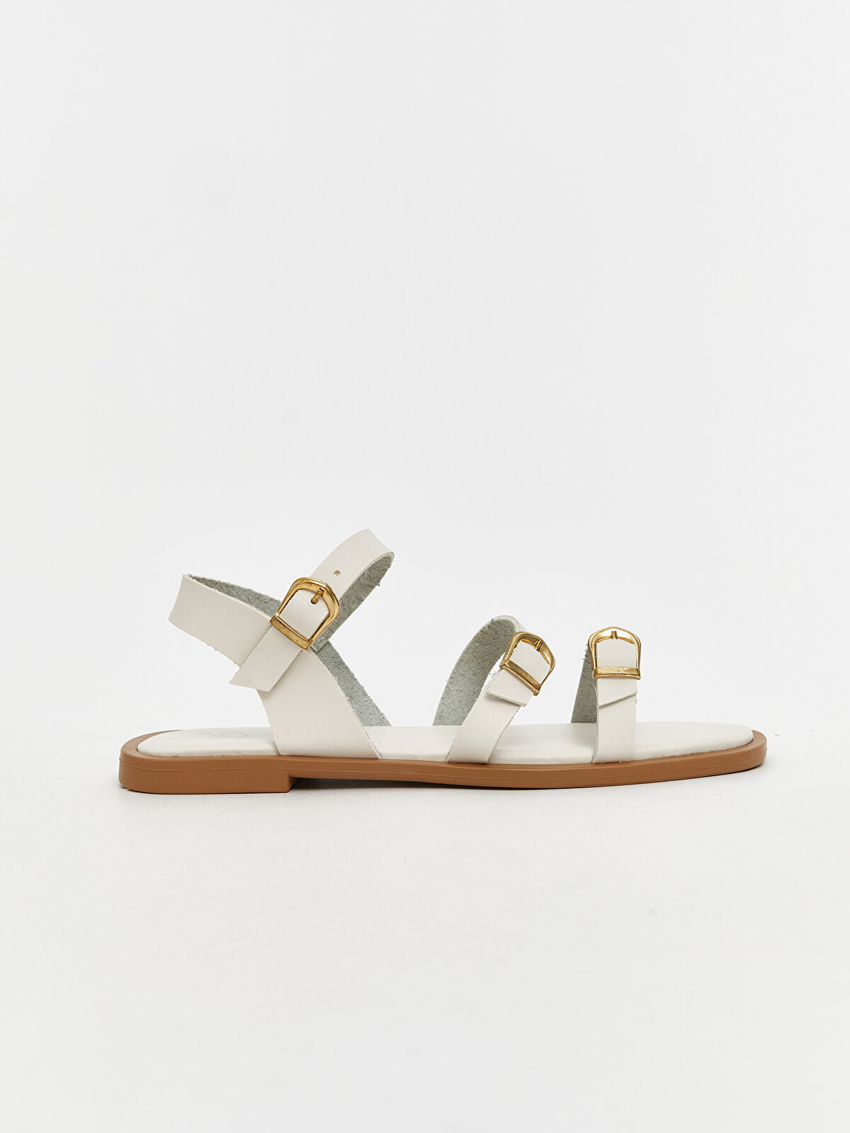 Leather-Look Women's Sandal