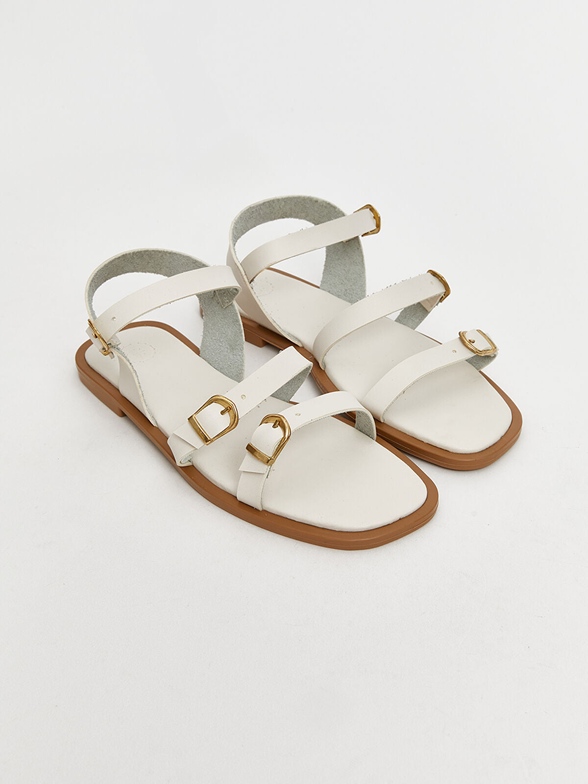 Leather-Look Women's Sandal
