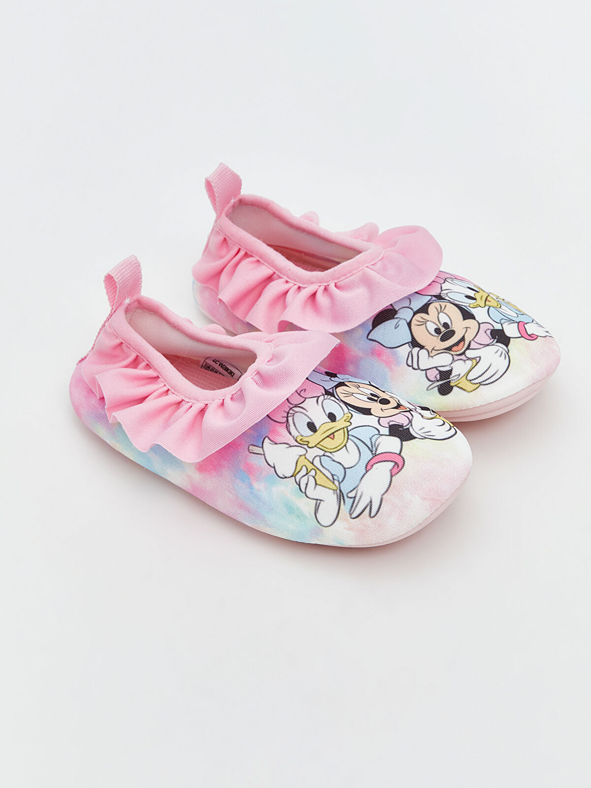 Minnie Mouse Embroidered Baby Girl Beach Shoe