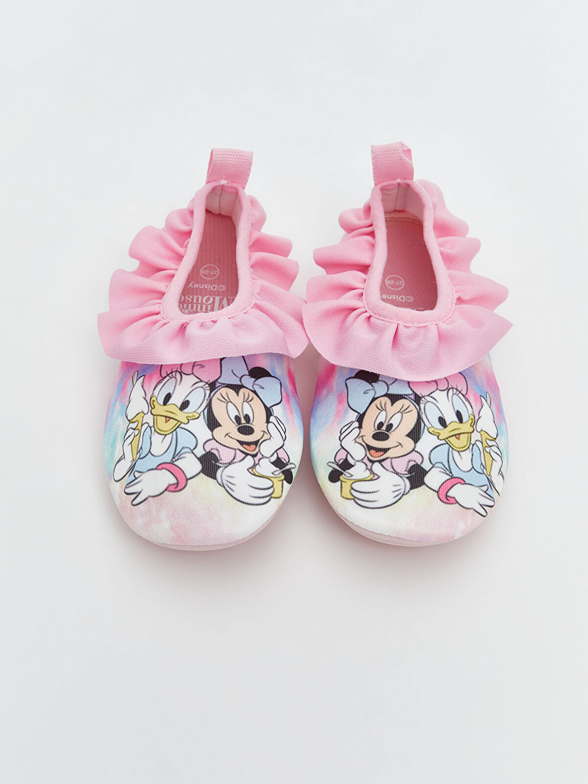 Minnie Mouse Embroidered Baby Girl Beach Shoe