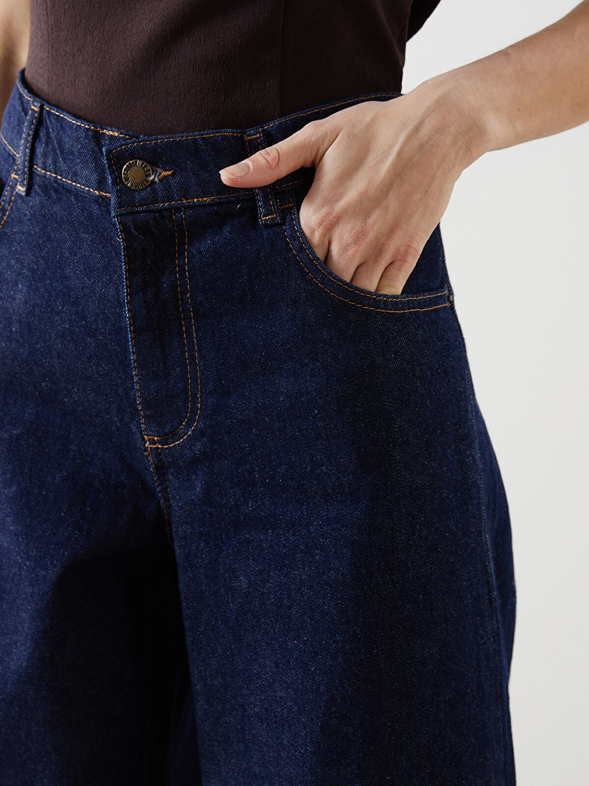 Wideleg Female Jean Pants