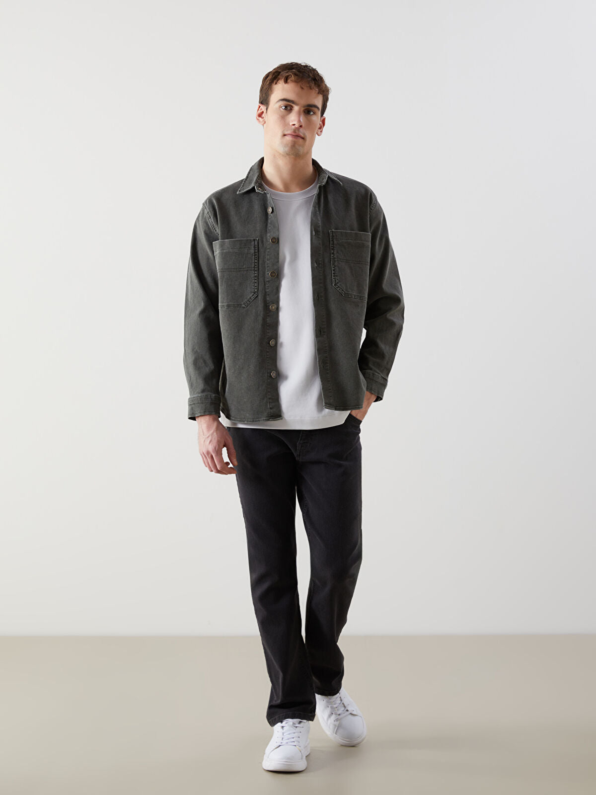 Oversize Men's Jean Jacket
