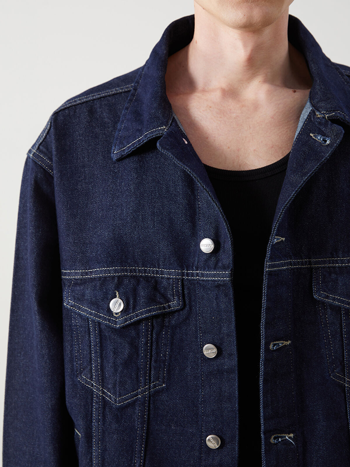 Comfortable Men's Jean Jacket