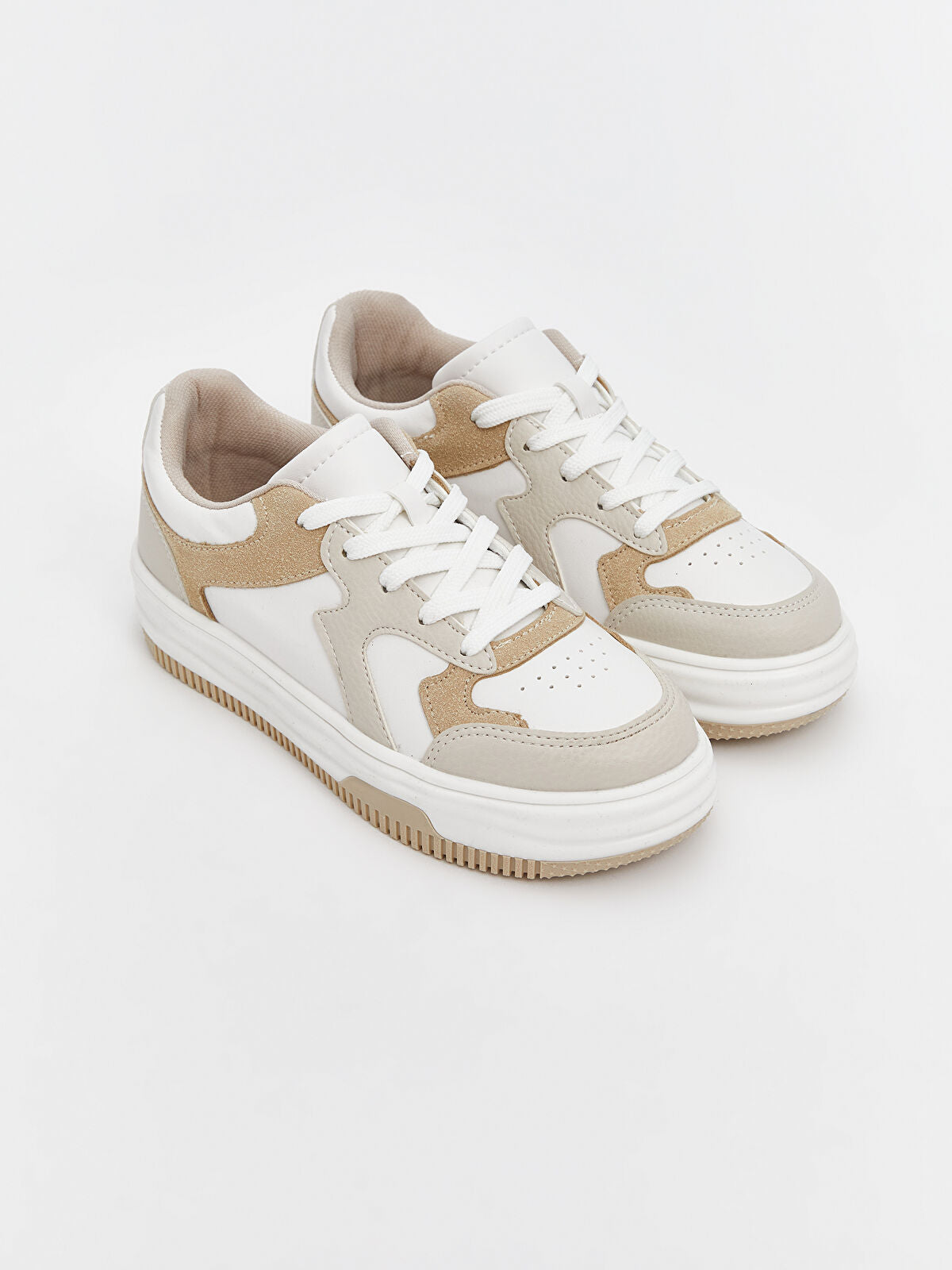 Girls' Lace-Up Sports Sneakers