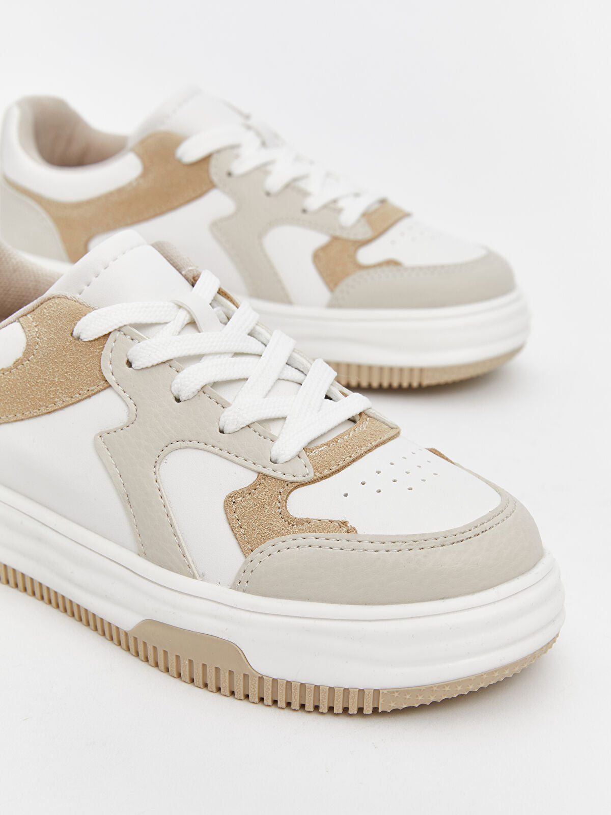 Girls' Lace-Up Sports Sneakers