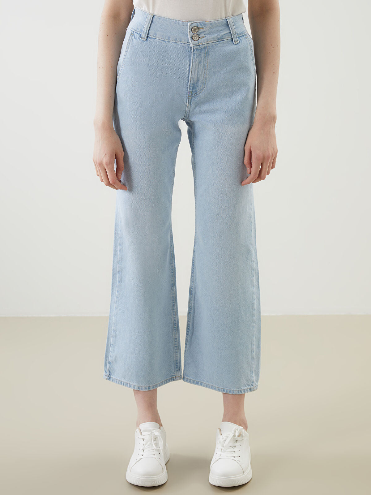 Straight Fit Women's Jean Pantalon