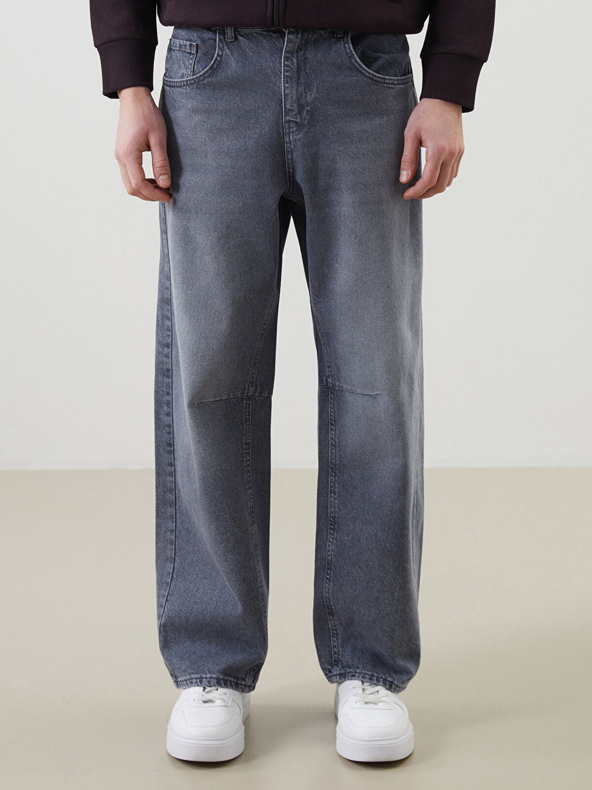 Loose Fit Men's Jeans Pants
