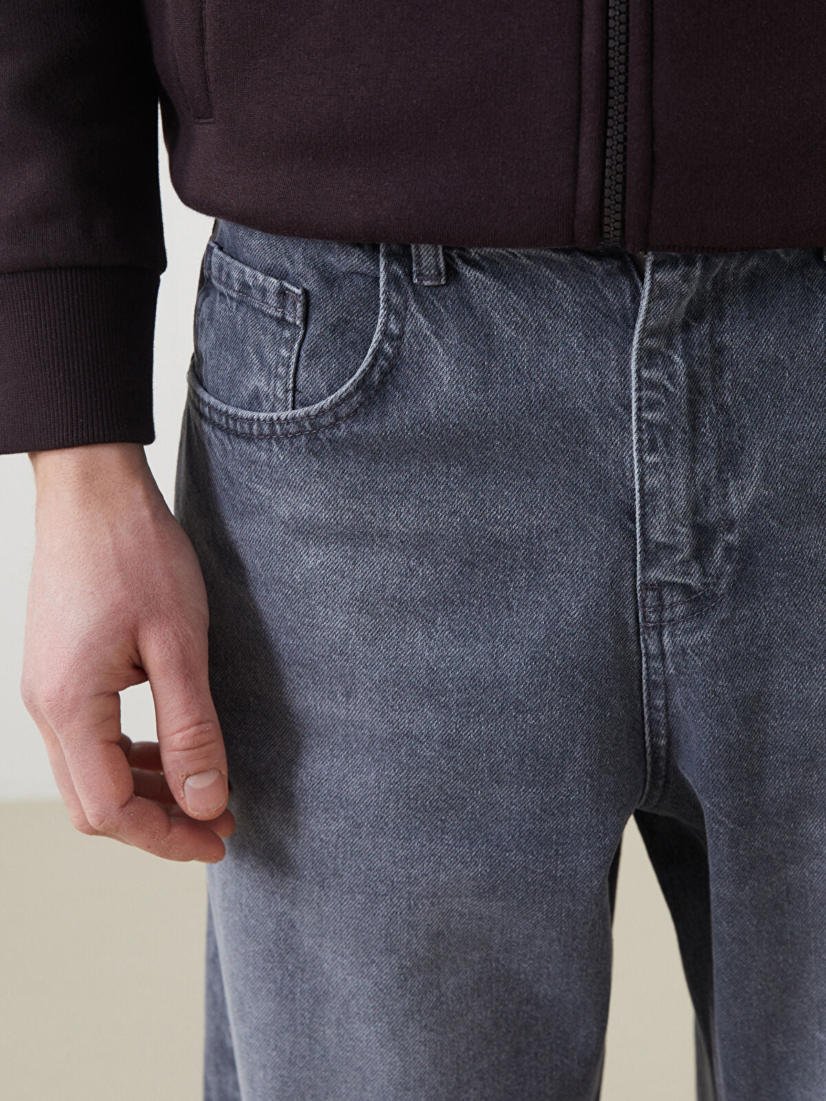 Loose Fit Men's Jeans Pants