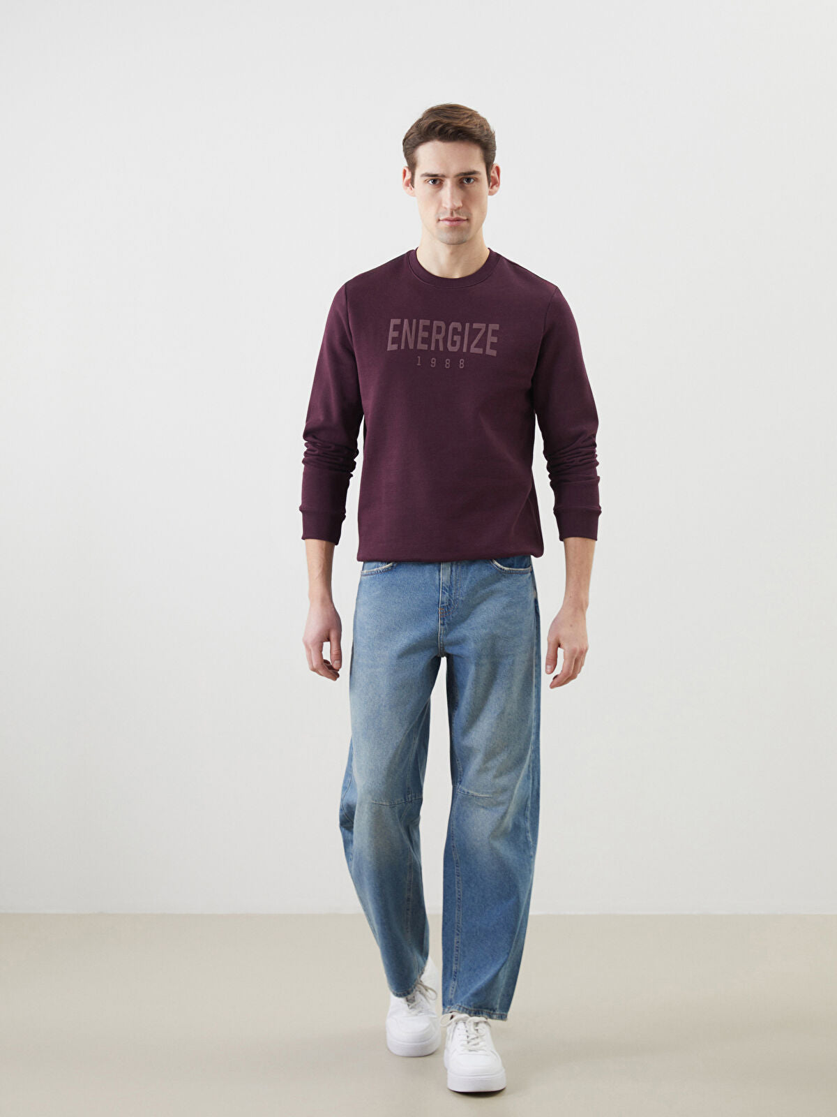 Loose Fit Men's Jeans Pants
