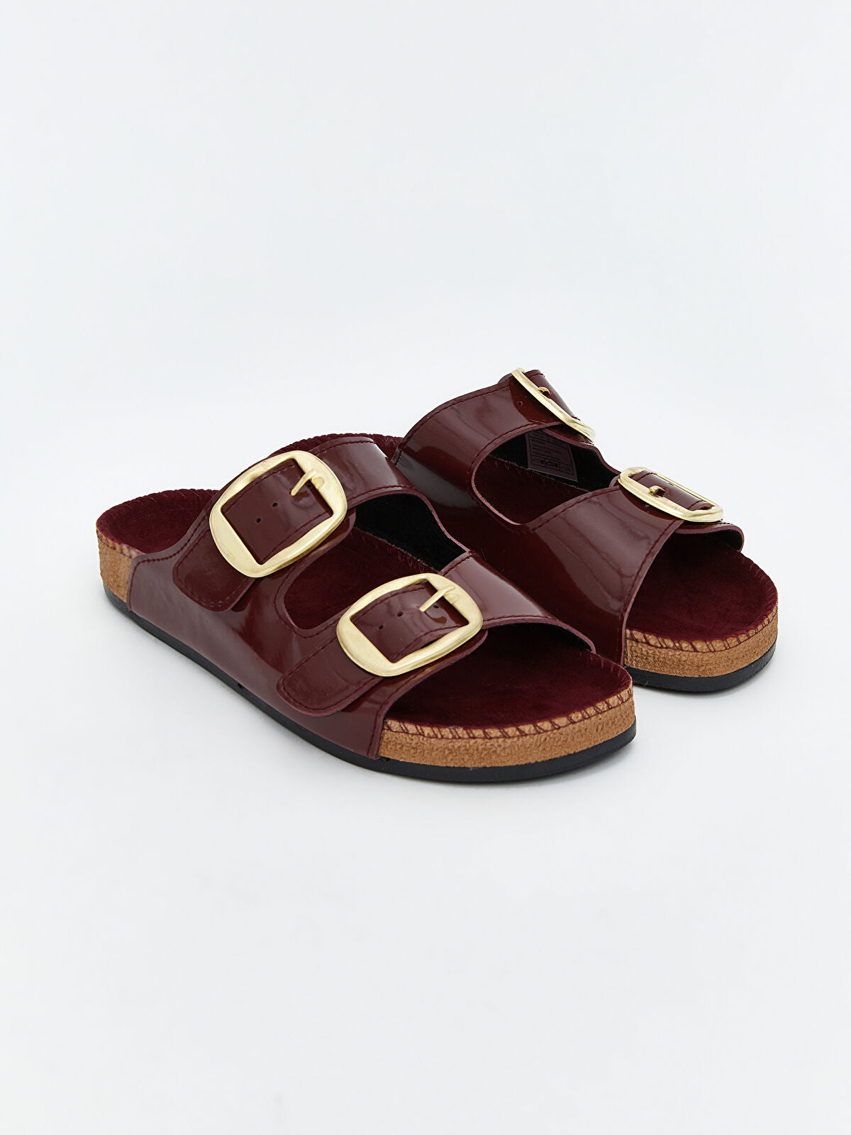 Leather-Look Women's Slipper