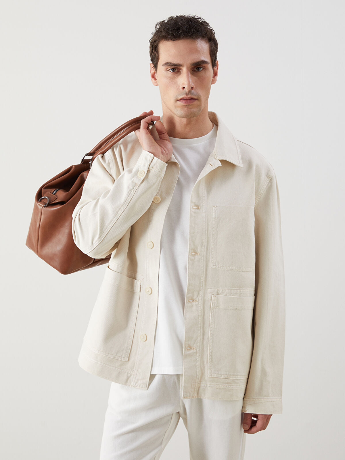 Comfortable Men's Jean Jacket