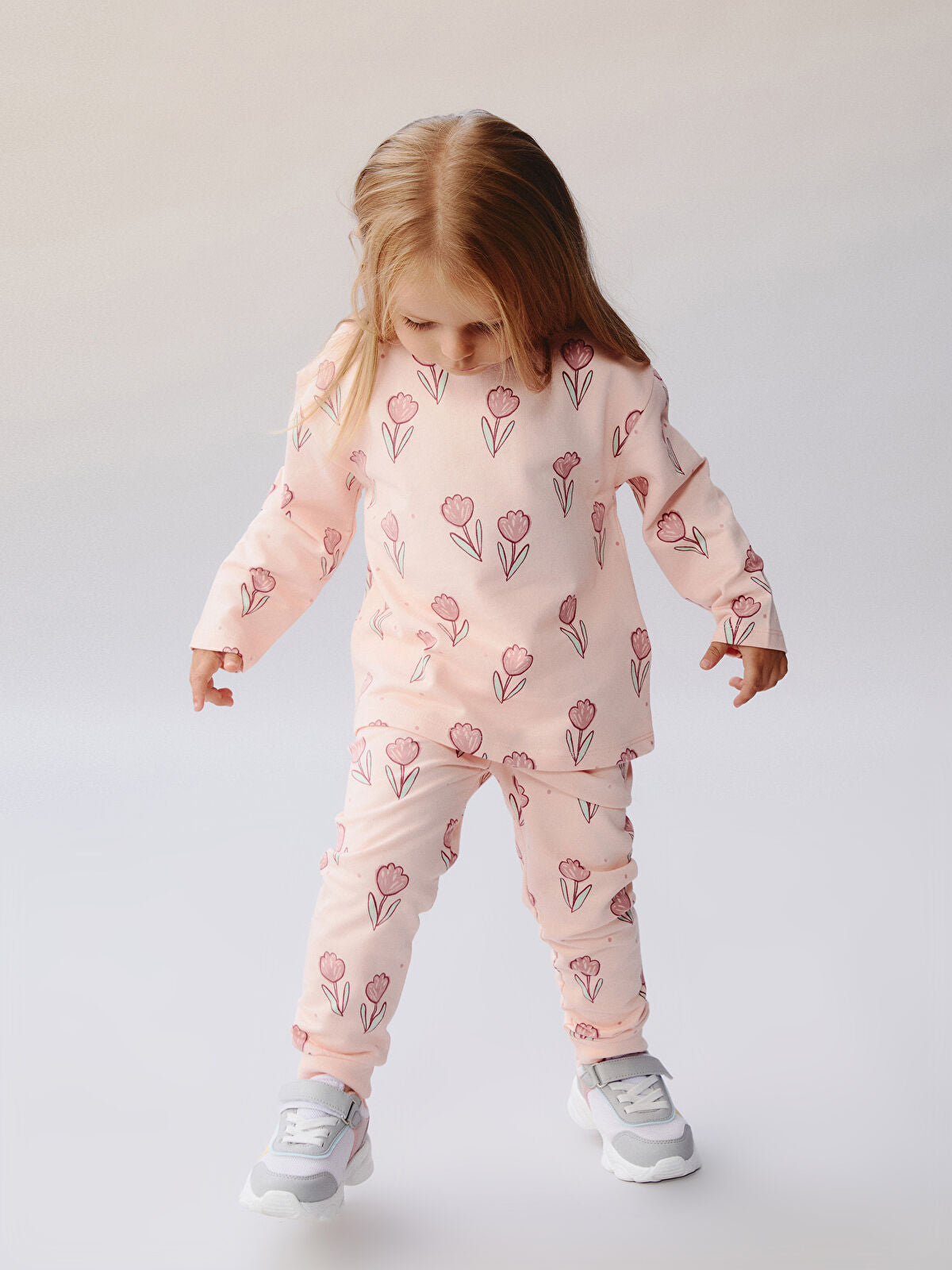 Step Bej Girl Baby Sport Shoes