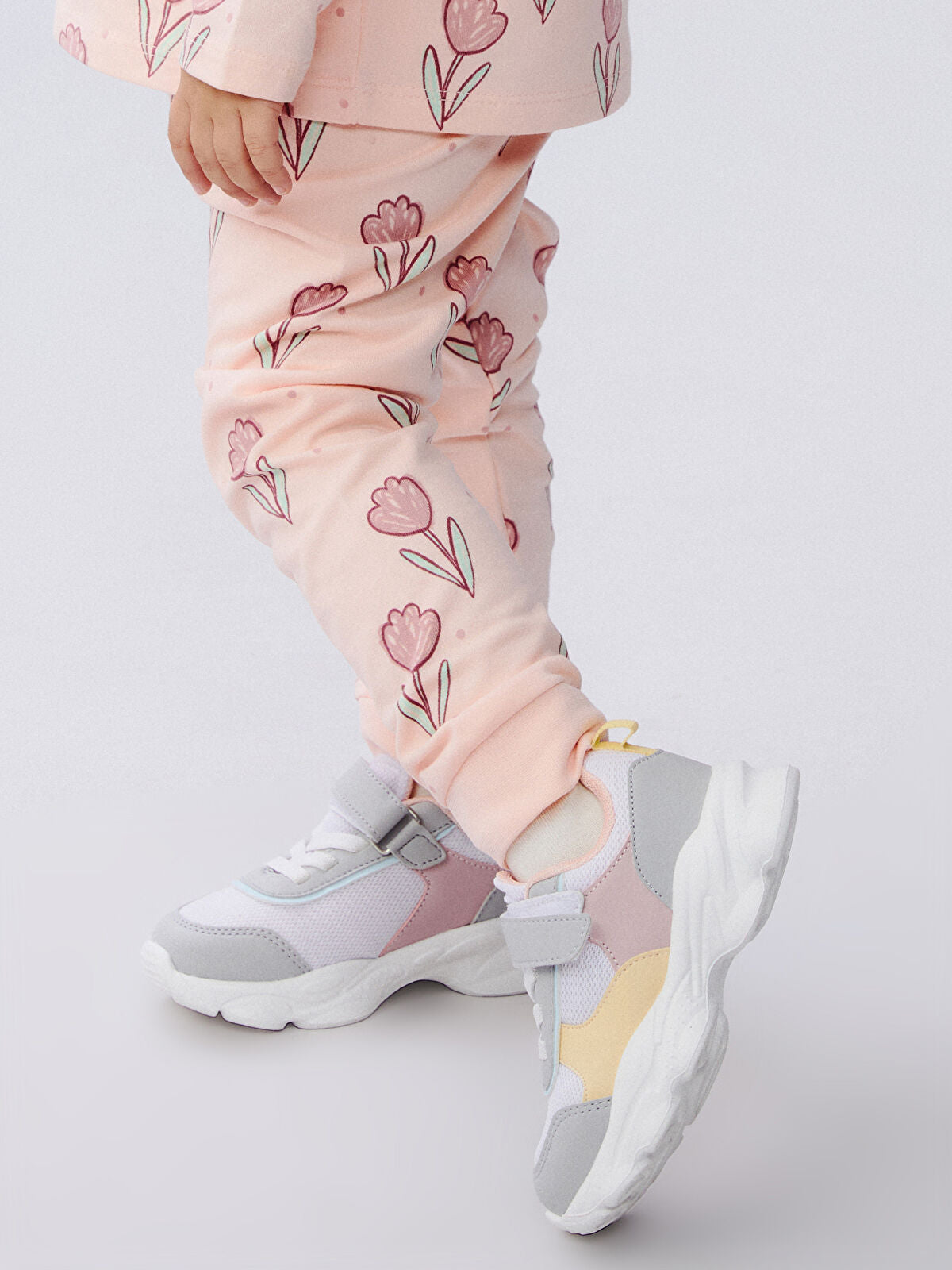 Step Bej Girl Baby Sport Shoes