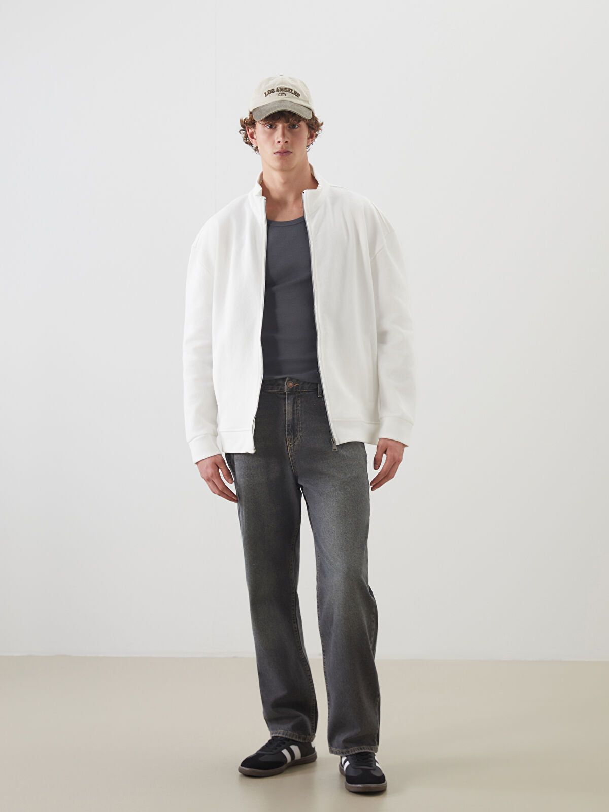 Loose Fit Men's Jeans Pants
