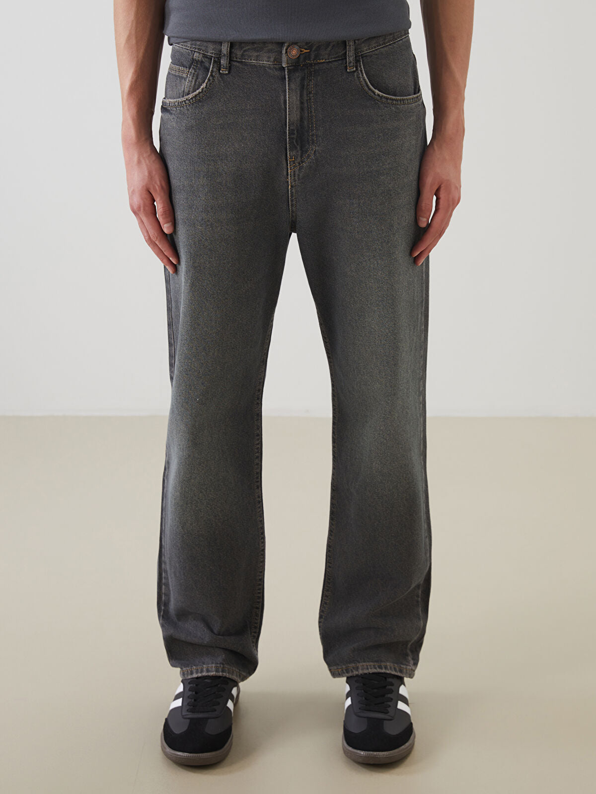 Loose Fit Men's Jeans Pants