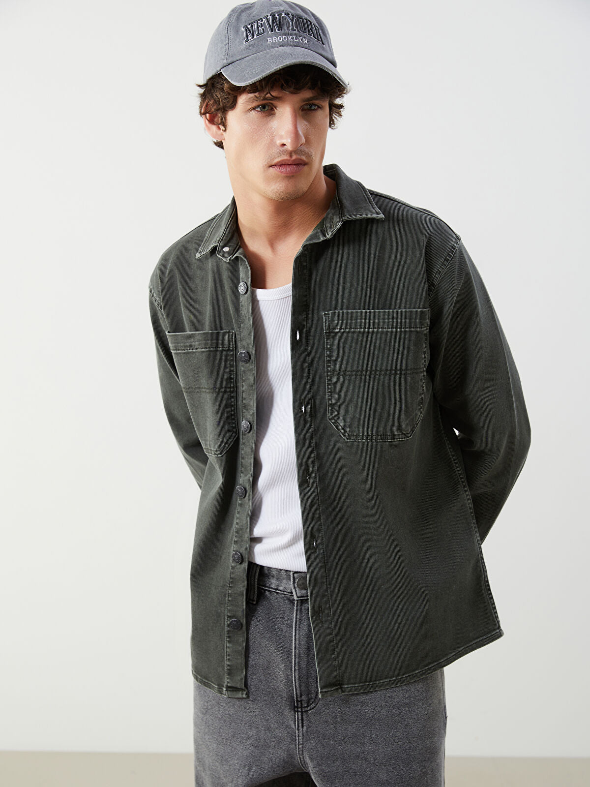 LCW Standard Fit Men's Indigo Jean Waistcoat