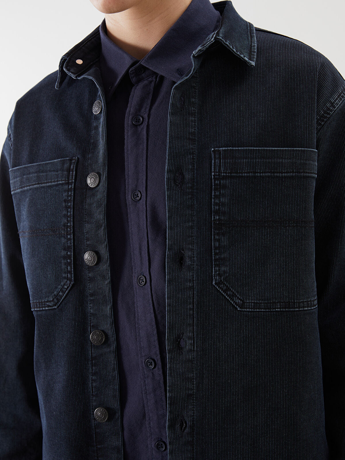 LCW Standard Fit Men's Indigo Jean Waistcoat