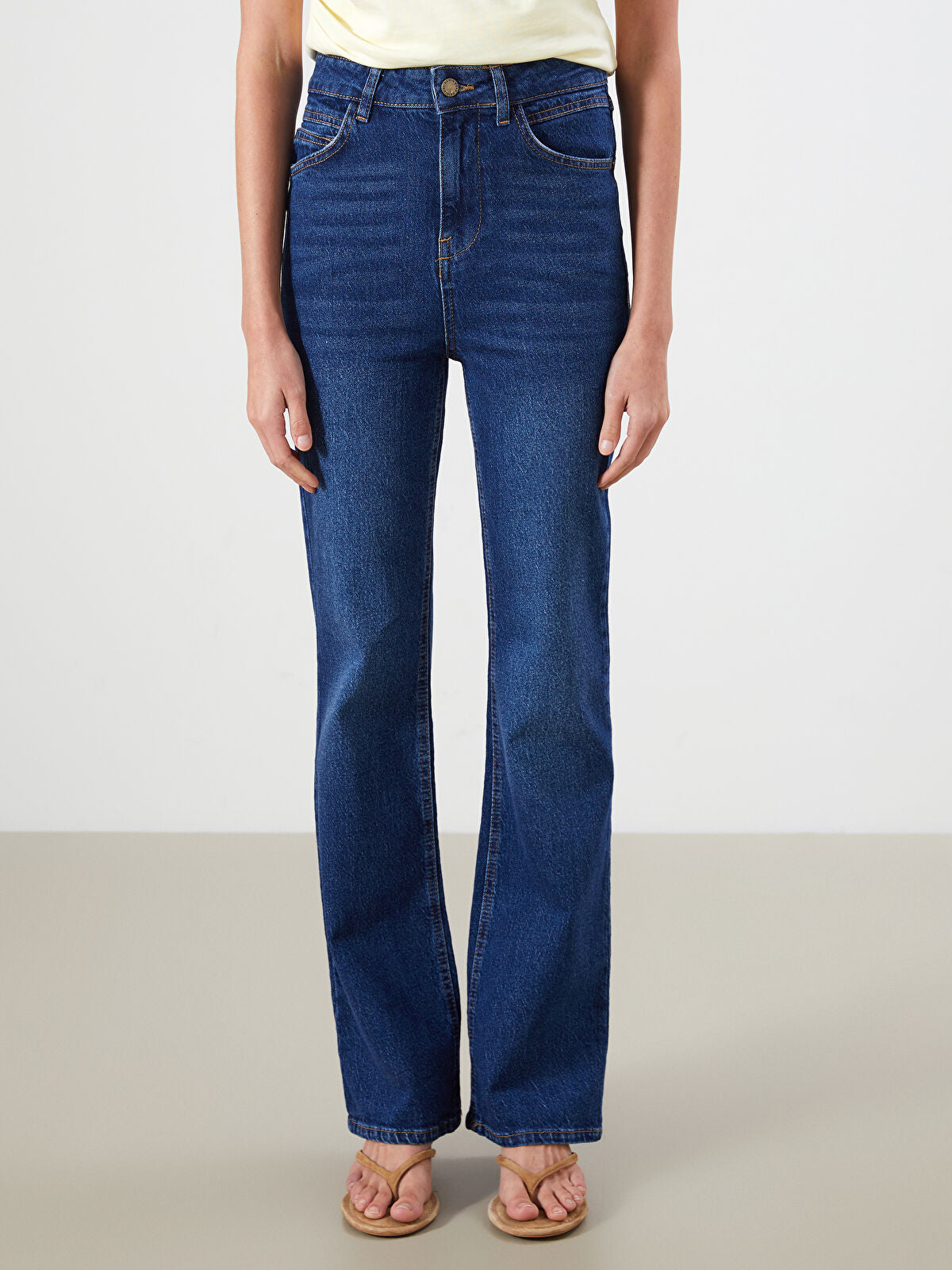 Crop Flare Women's Jeans Pants