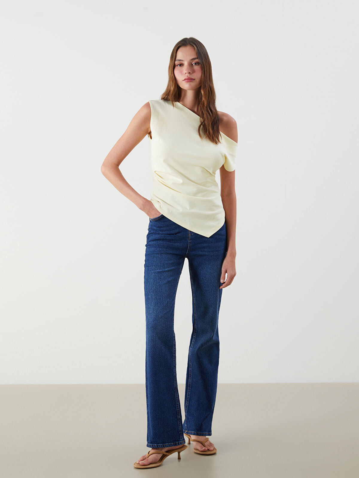 Crop Flare Women's Jeans Pants