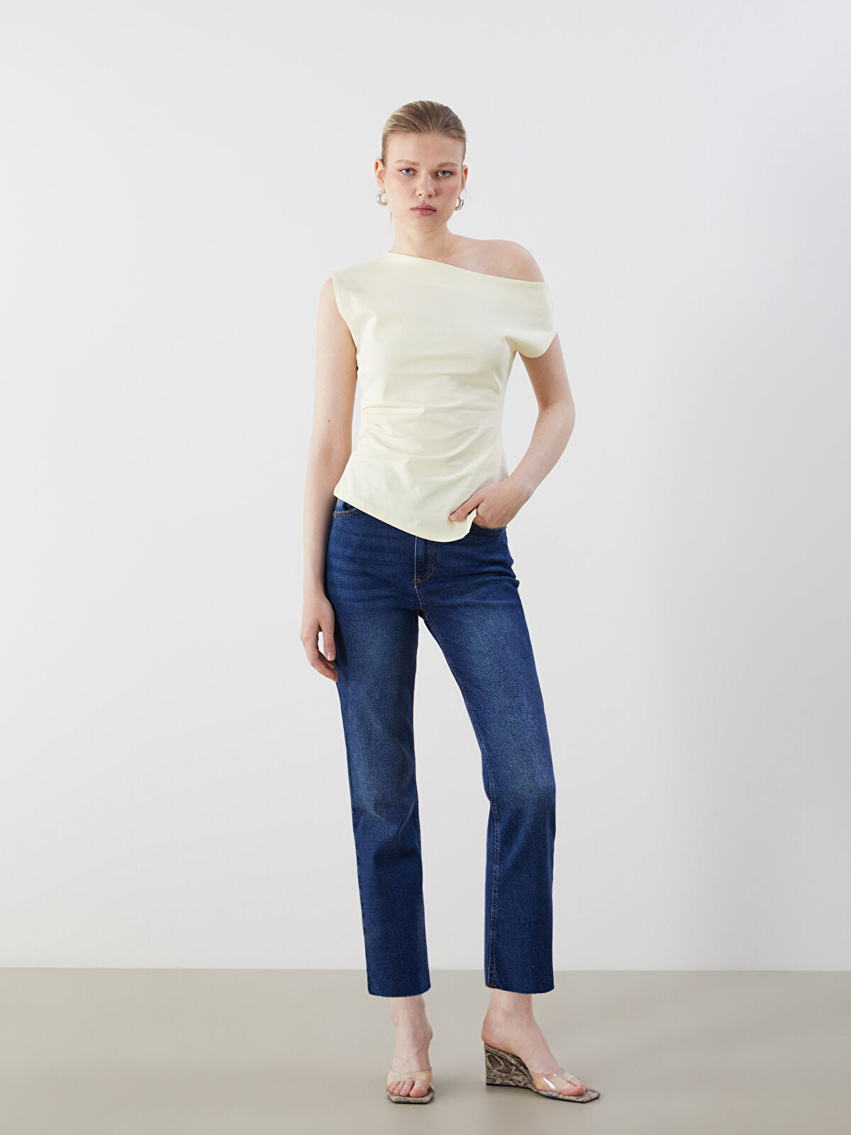 Crop Flare Women's Jeans Pants