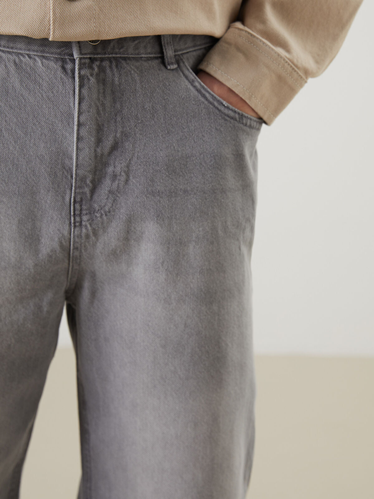 Loose Fit Men's Jeans Pants