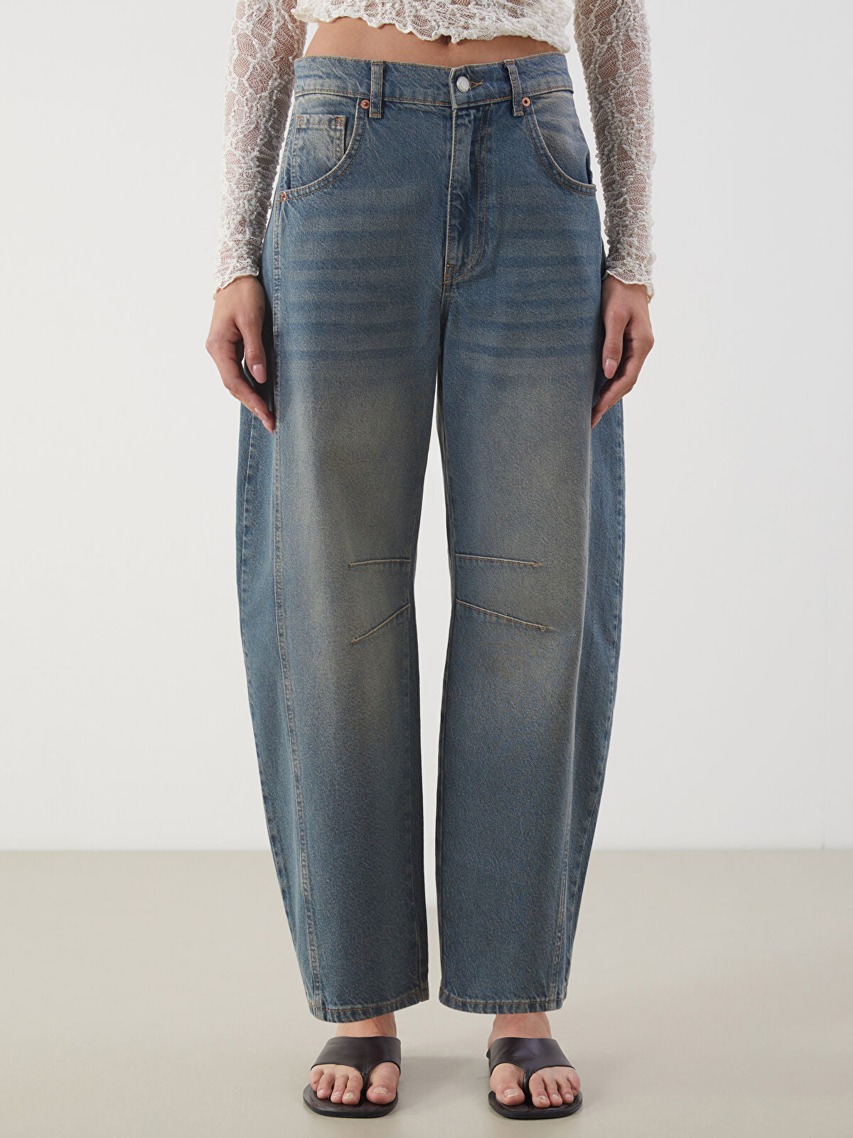 Balloon Fit Women's Jeans Pants