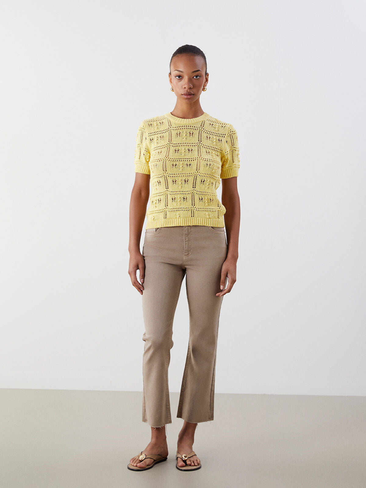 Wideleg Female Jean Pants