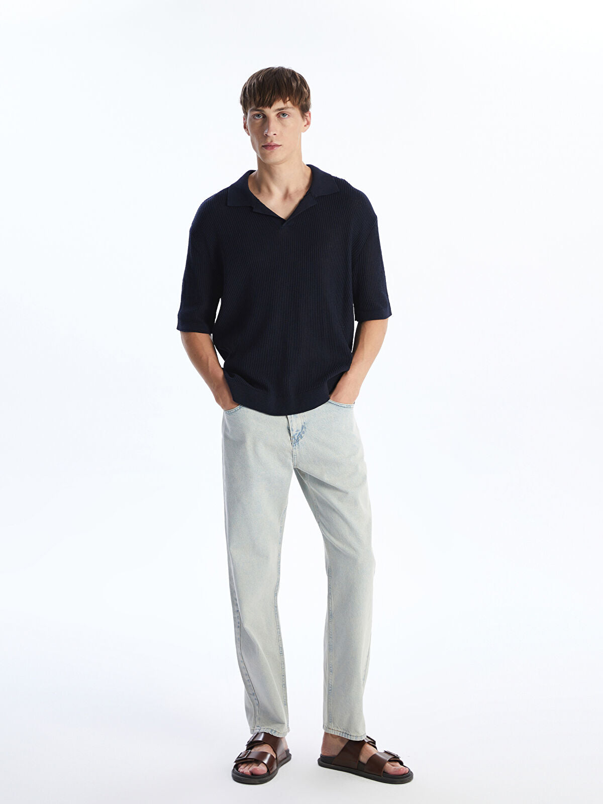 Loose Fit Men's Jeans Pants