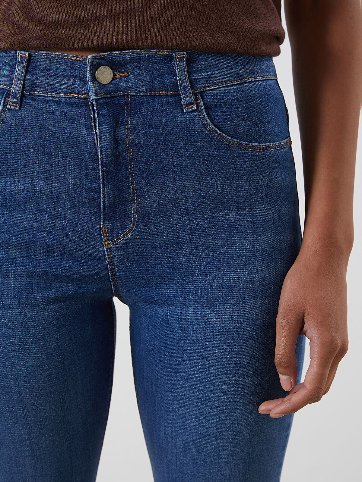 LCW Jeans Black Jupiter Super Skinny Fit Women's Jean Trousers