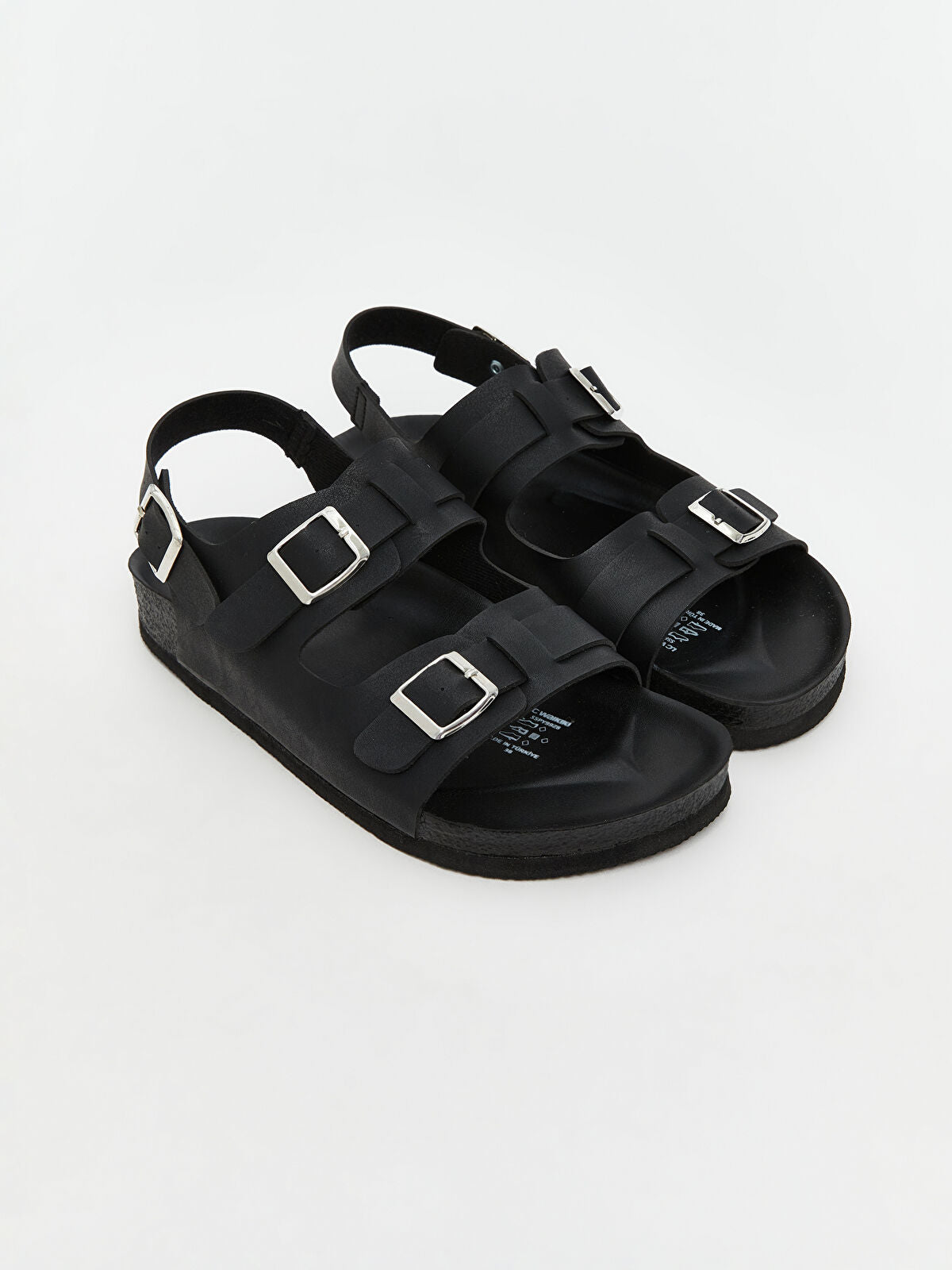 Leather-Look Women's Sandal