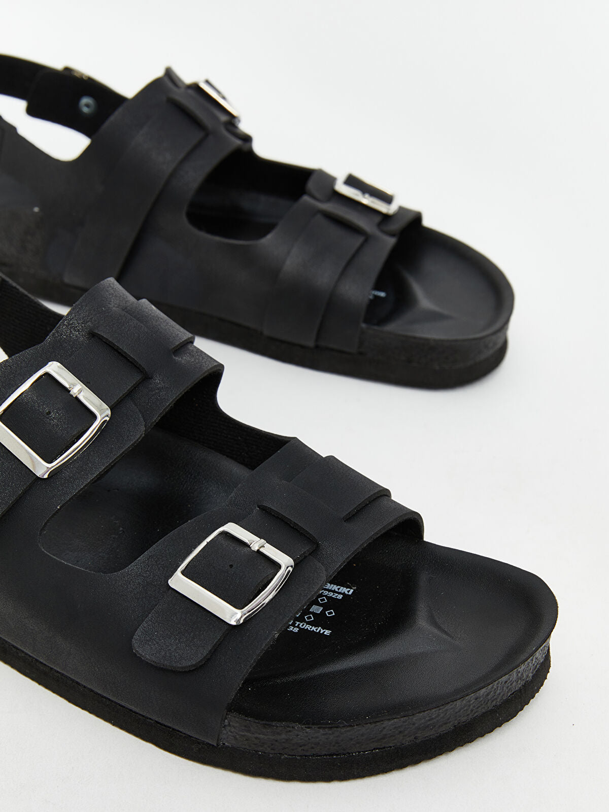 Leather-Look Women's Sandal