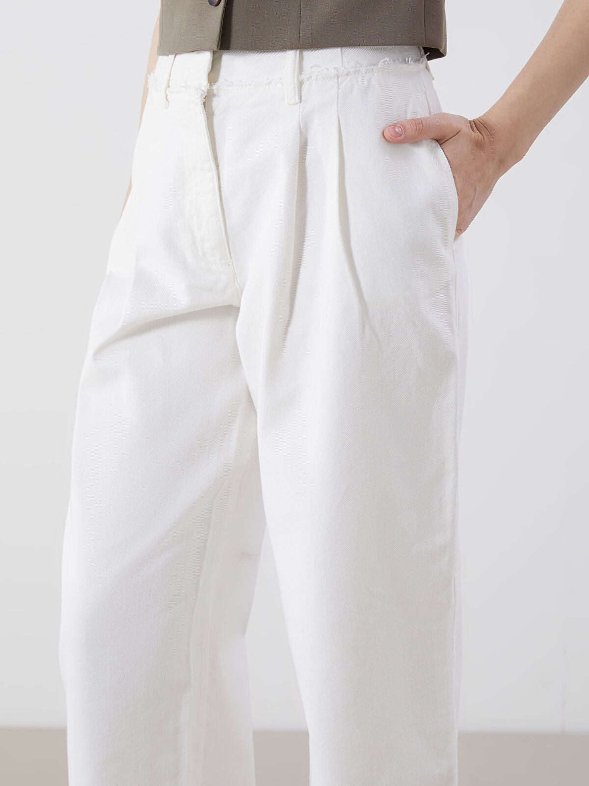 Wideleg Female Jean Pants