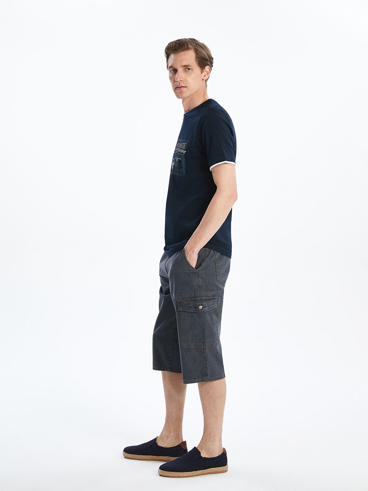 Standard Fit Men's Jeans Shorts