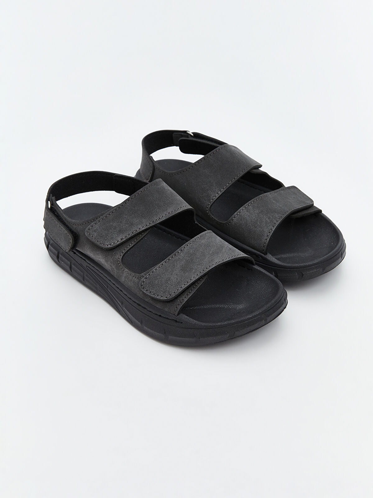 Leather-Look Men's Sandal