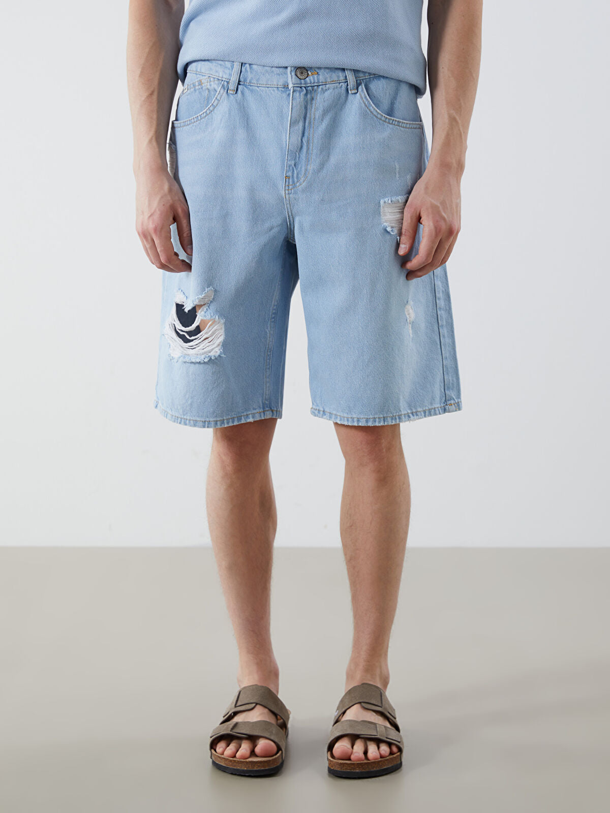 Comfortable Men's Jeans Shorts