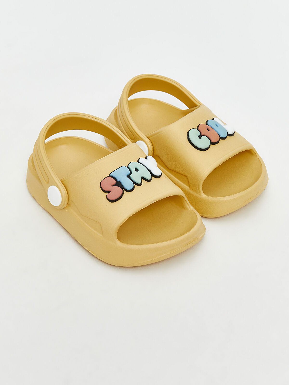 Printed Text Baby Boy Sandal