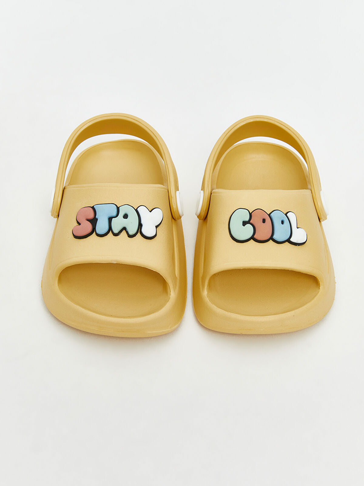 Printed Text Baby Boy Sandal