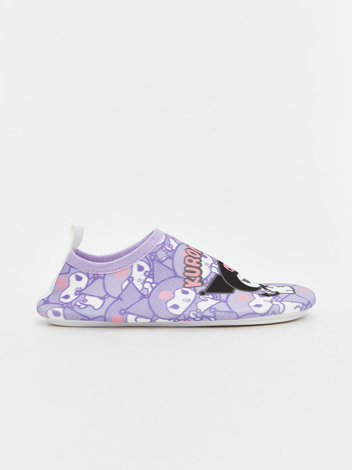 Kuromi Print Girls Kids Sea Shoes