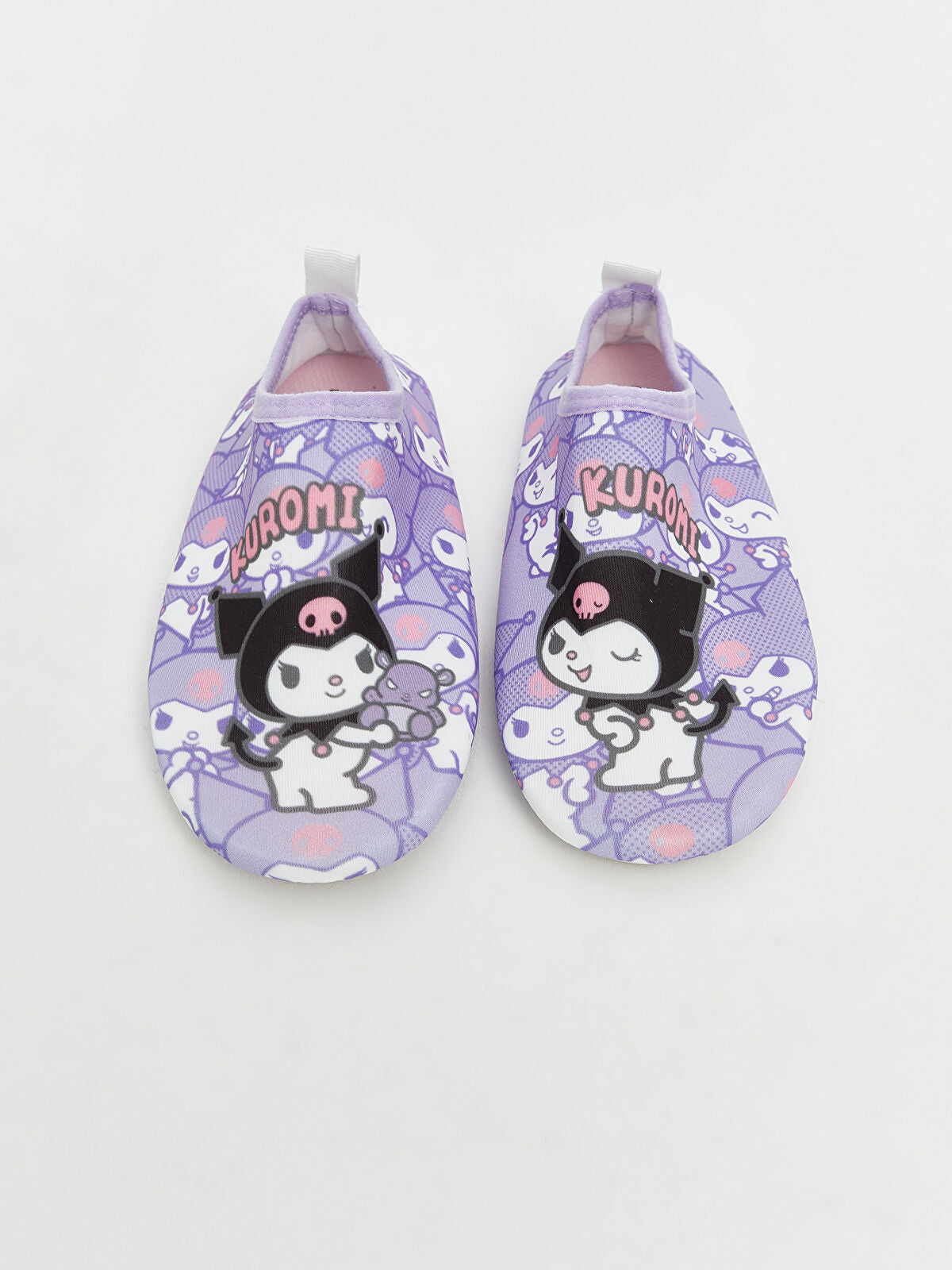 Kuromi Print Girls Kids Sea Shoes