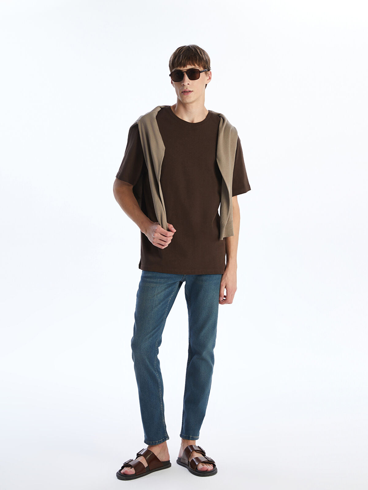 750 Slim Fit Men's Woven Jean Pantalon