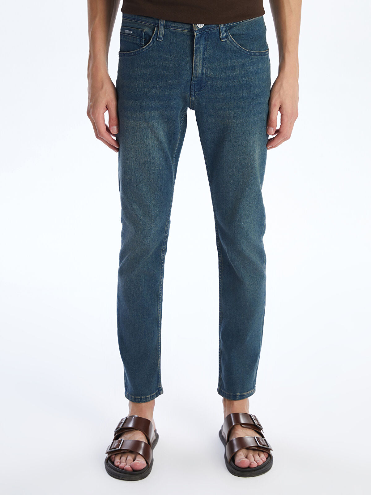 750 Slim Fit Men's Woven Jean Pantalon