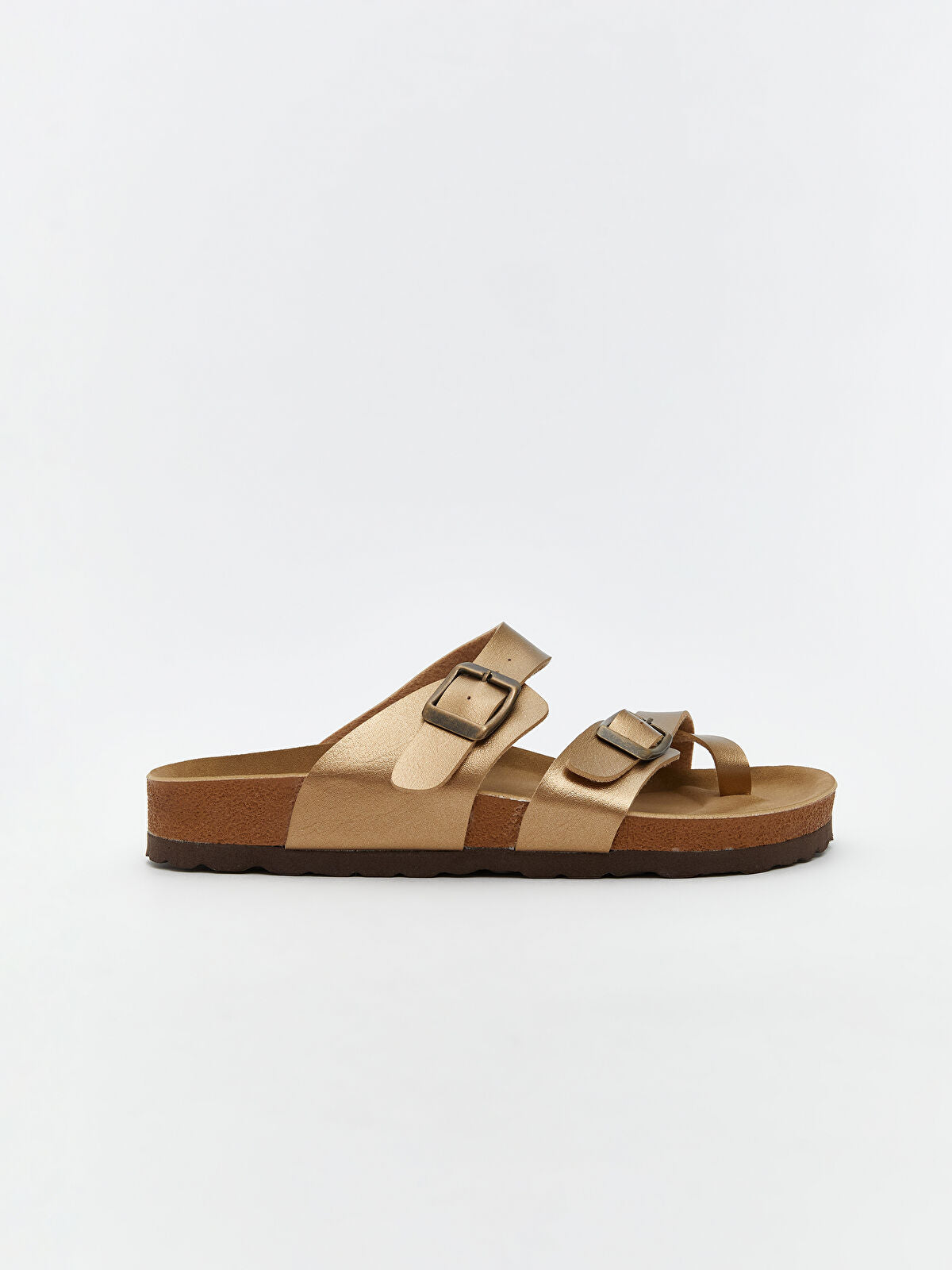 LCW Steps Women's Leather-Look Strap Sandal