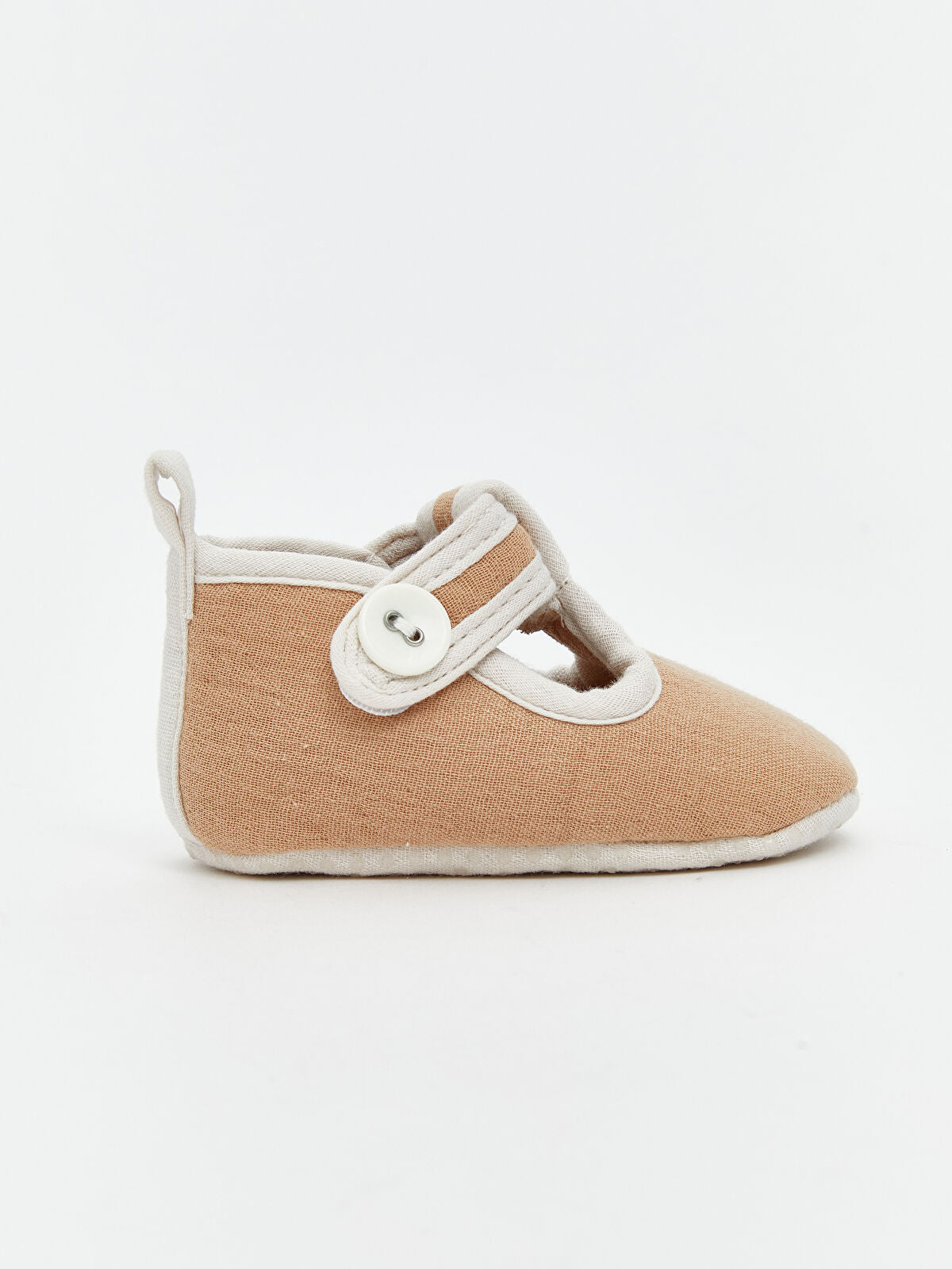 Buttoned Detailed Boy Baby Patent Shoes
