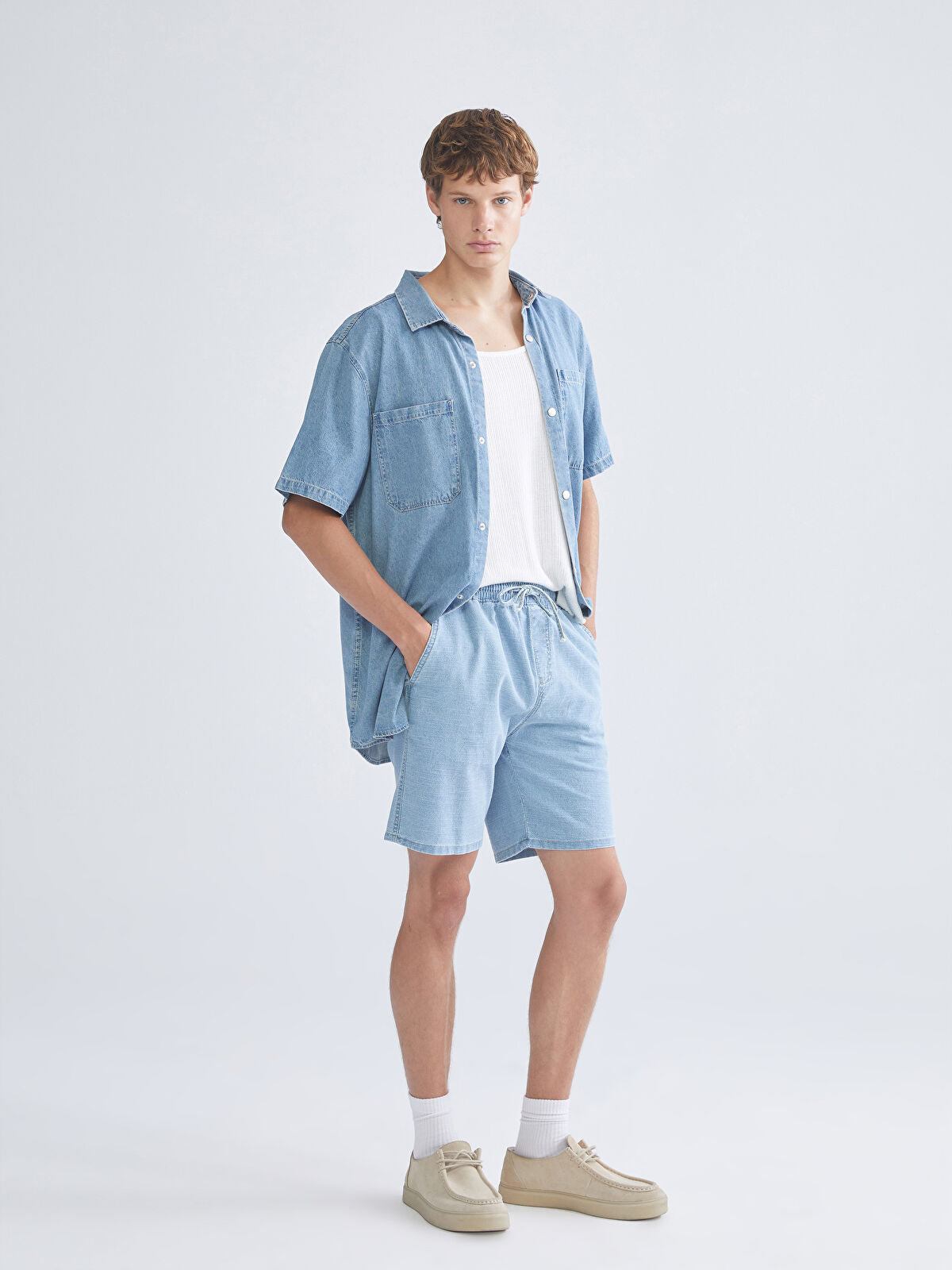 Comfortable Men's Jeans Shorts