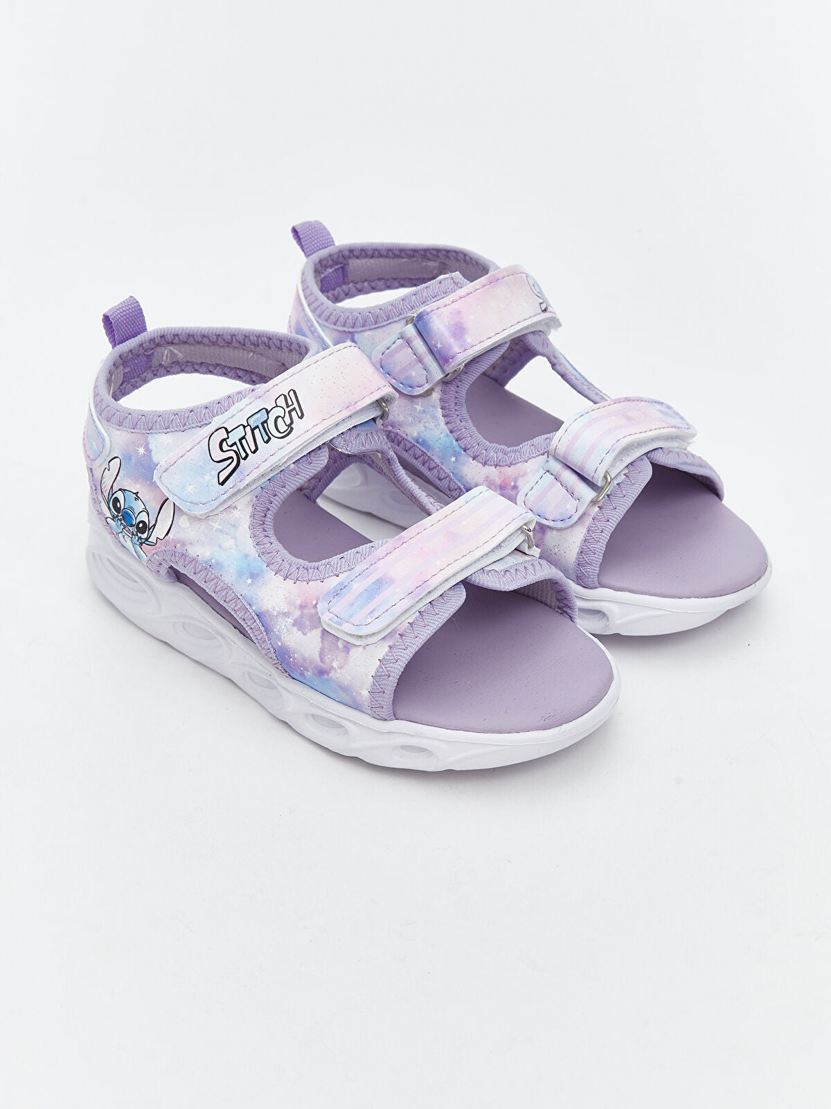 Stitch Sewn Sole Lighted Girls' Kids Sandals
