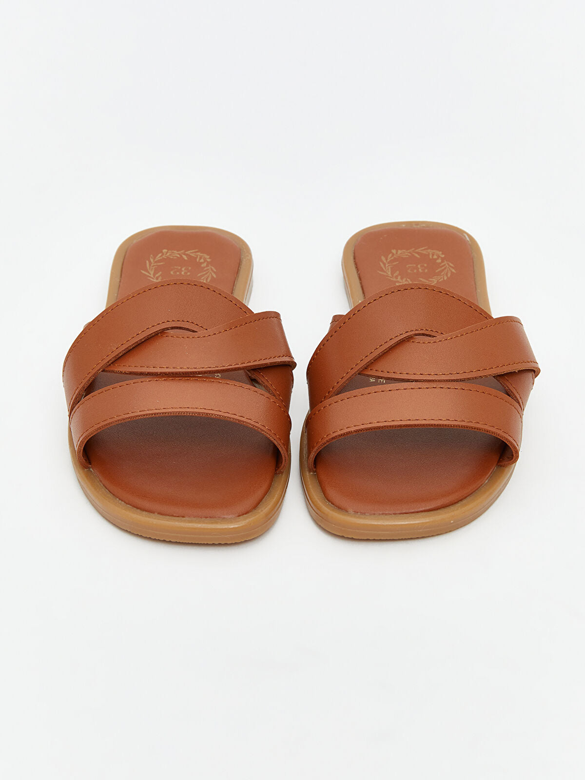 Leather-Look Girl Kids' Slip-On