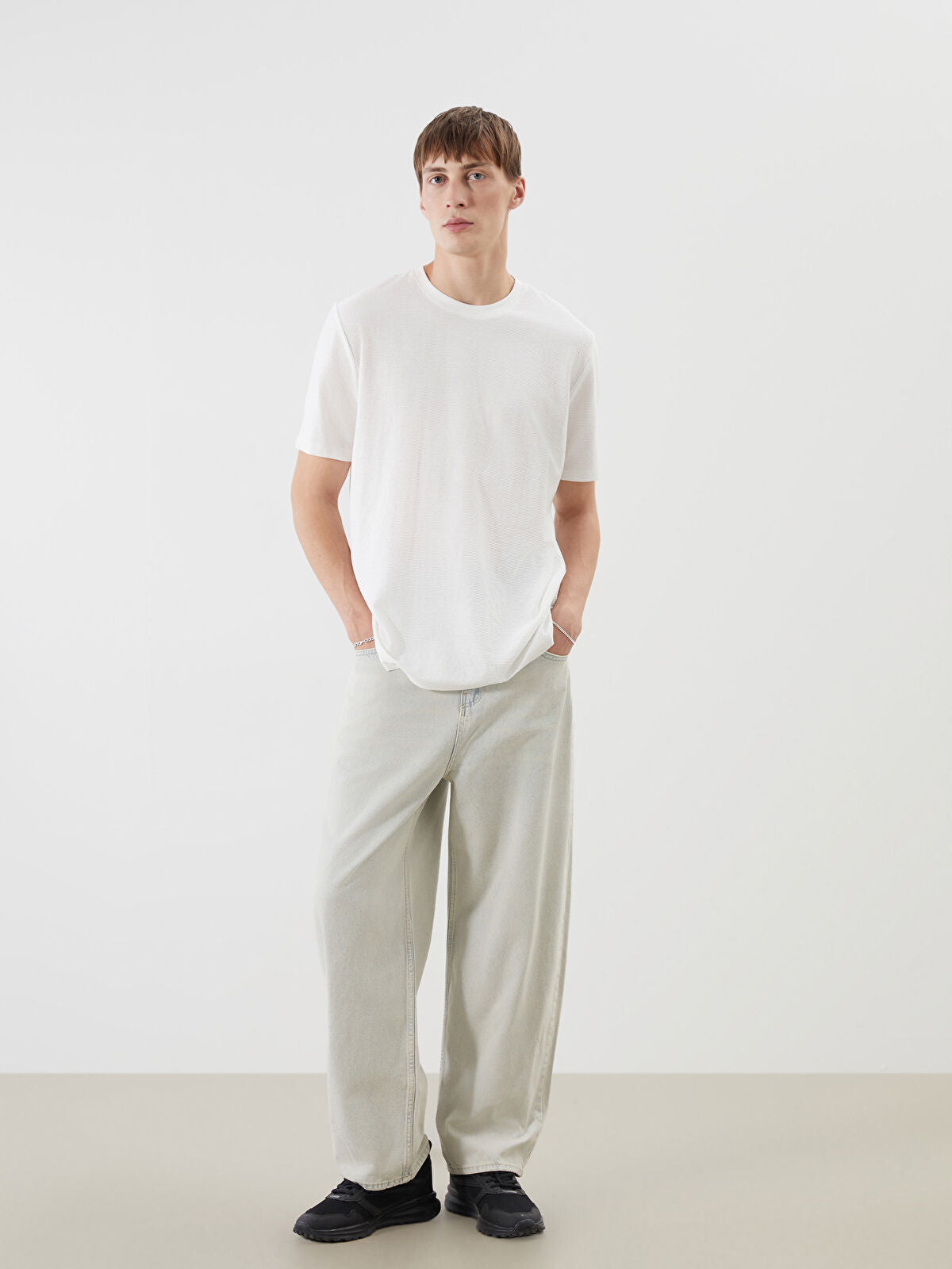 Loose Fit Men's Jeans Pants