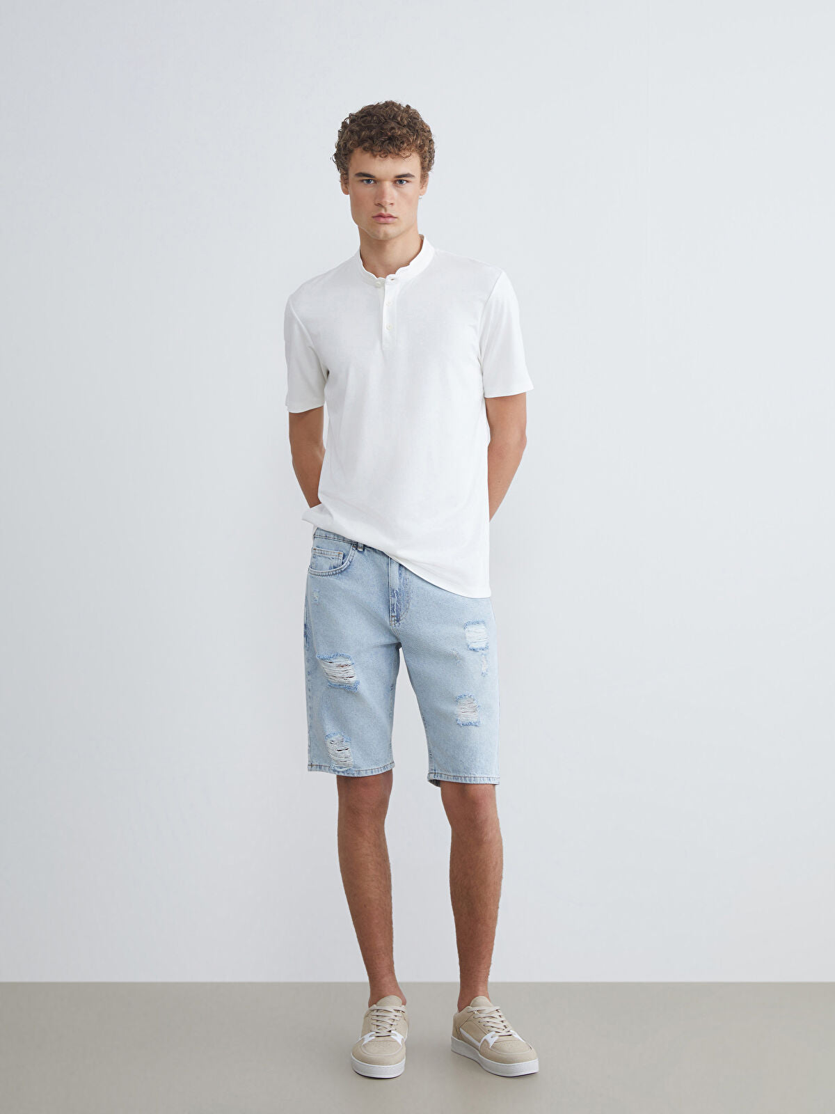 Standard Fit Men's Jeans Shorts