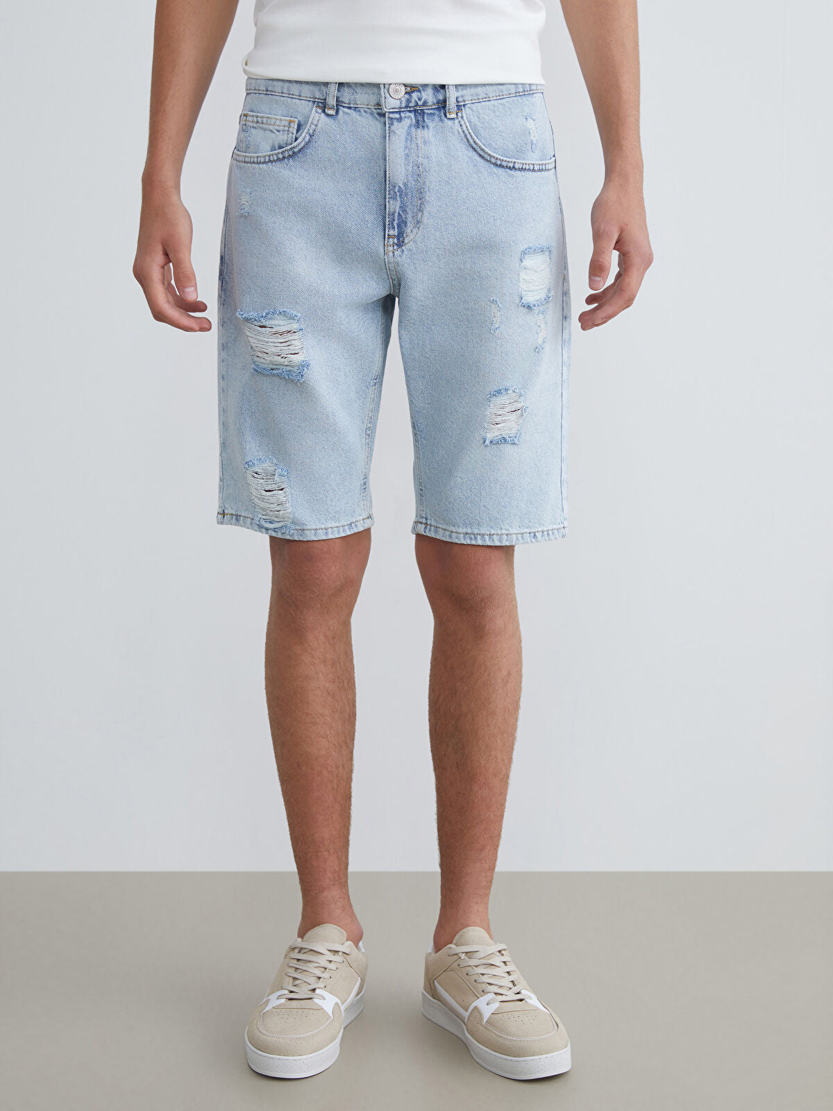 Standard Fit Men's Jeans Shorts