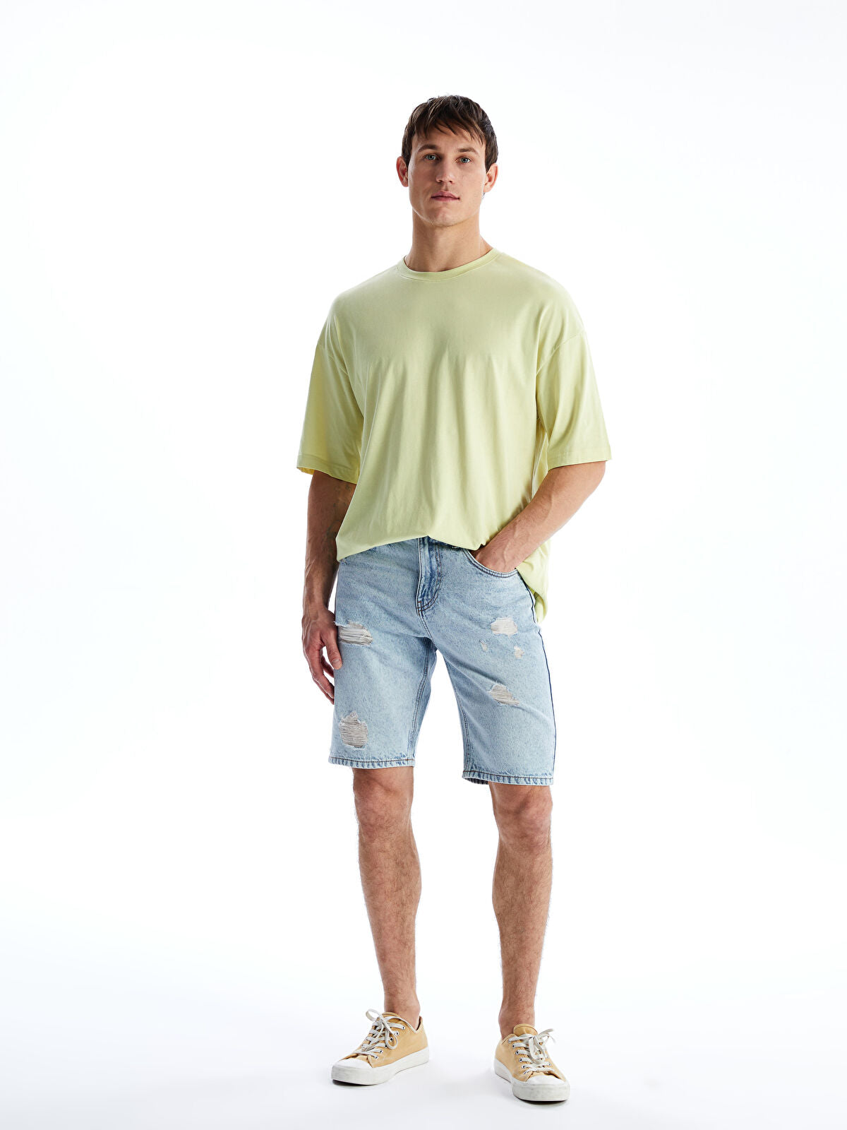 Standard Fit Men's Jeans Shorts